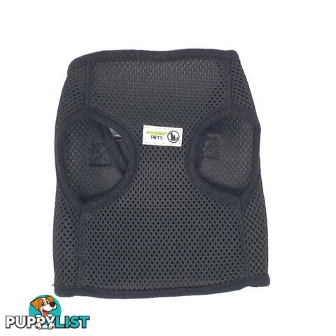 Doggie ID Vest Soft Air Mesh Personlised Embroidered - MDPIDVESLRED
