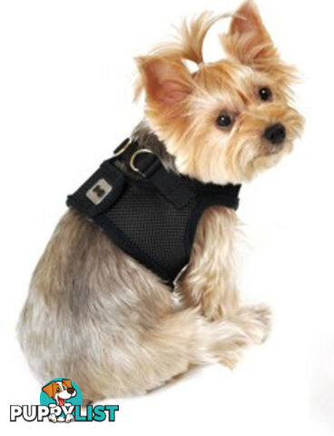 Doggie ID Vest Soft Air Mesh Personlised Embroidered - MDPIDVESLRED