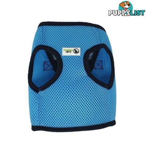 Doggie ID Vest Soft Air Mesh Personlised Embroidered - MDPIDVESLRED