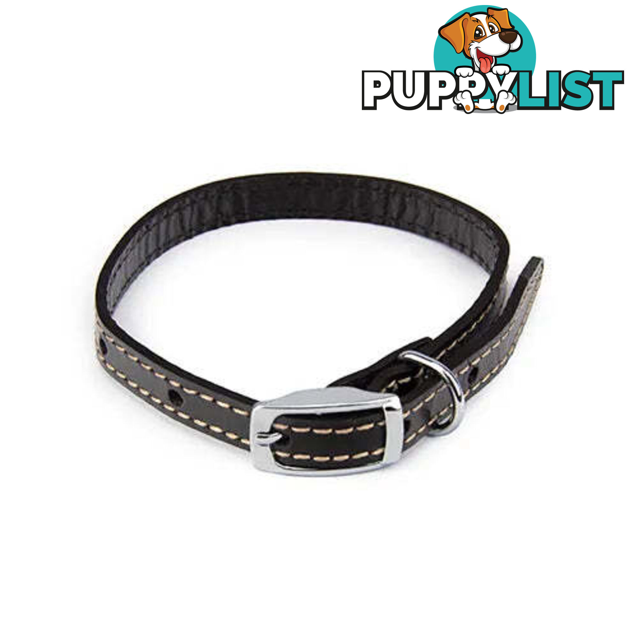 LEATHER COLLARS - BAINBRIDGE - BB-A7021-BRN
