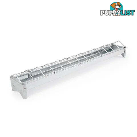 CHICKS GALVANISED FEED TROUGH - BAINBRIDGE - BB-A8069