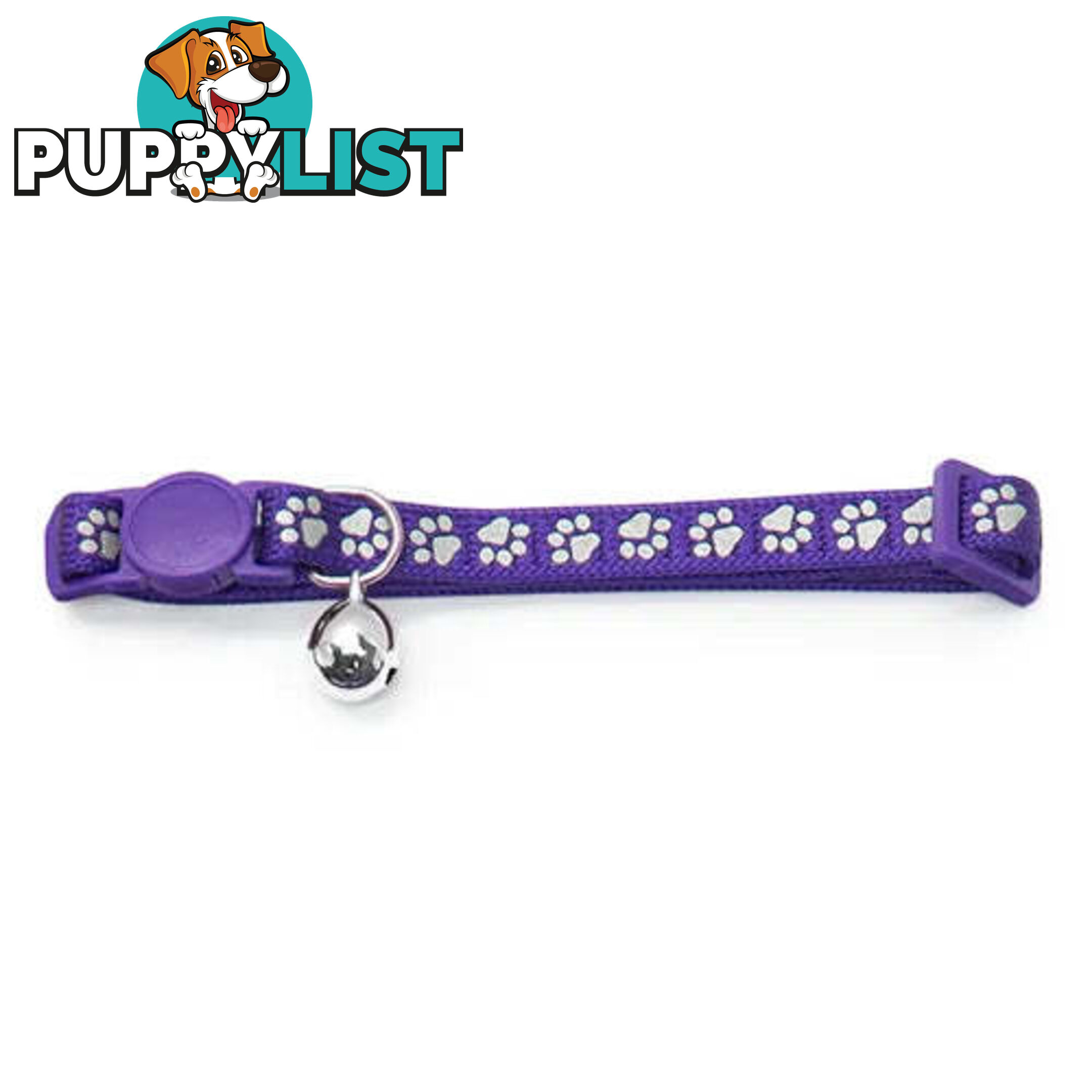 REFLECTIVE CAT COLLAR - BAINBRIDGE - BB-A7125-PUR