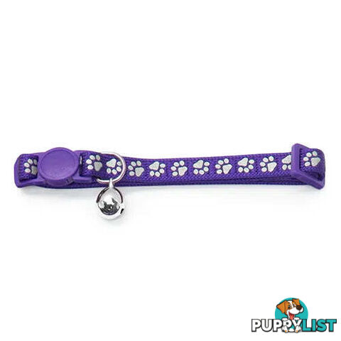 REFLECTIVE CAT COLLAR - BAINBRIDGE - BB-A7125-PUR