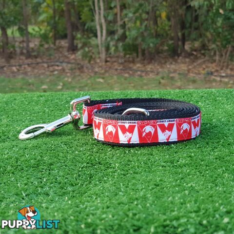 AFL Dog Leads, Footy - Aussie Rules - Moondidley Pets - MDPLDAFLSKSA
