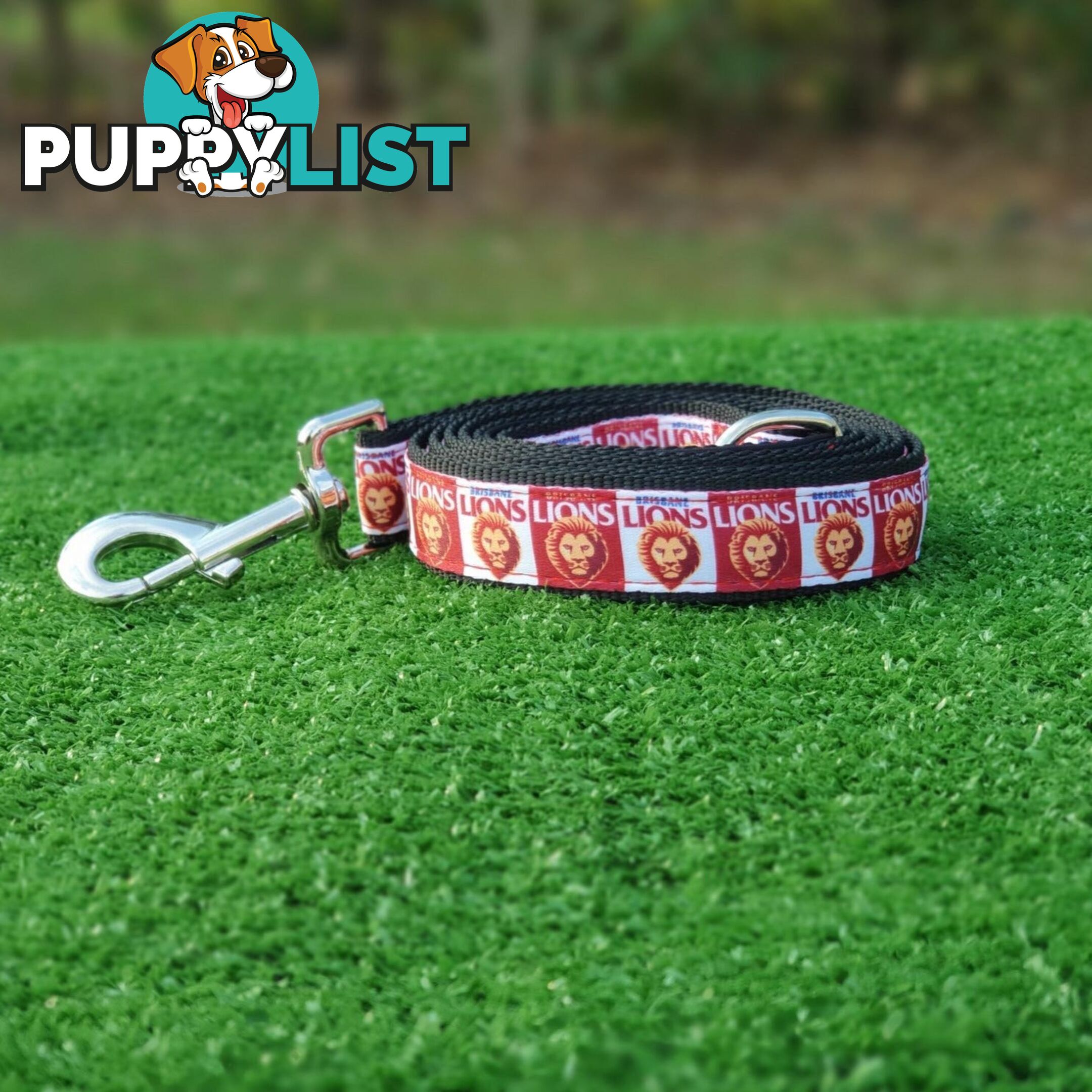 AFL Dog Leads, Footy - Aussie Rules - Moondidley Pets - MDPLDAFLSKSA