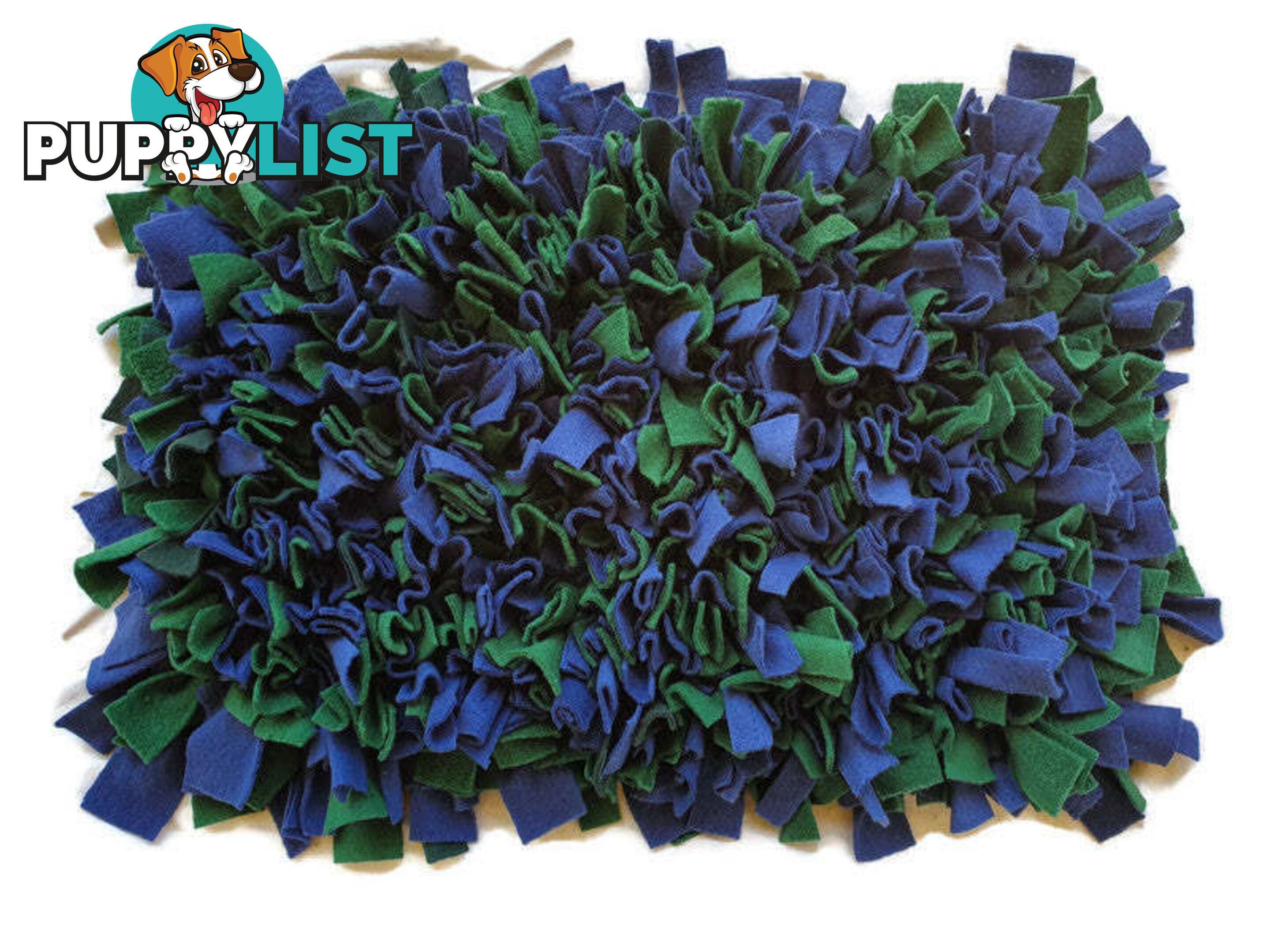 Snuffle Mats - Premium Heavy Duty Rubber Based - Pet Treat Play - Calms Anxiety - Slow Feeder - SNUFFLE-S-YLBK