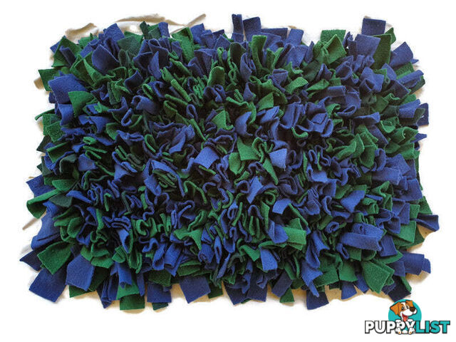 Snuffle Mats - Premium Heavy Duty Rubber Based - Pet Treat Play - Calms Anxiety - Slow Feeder - SNUFFLE-S-YLBK