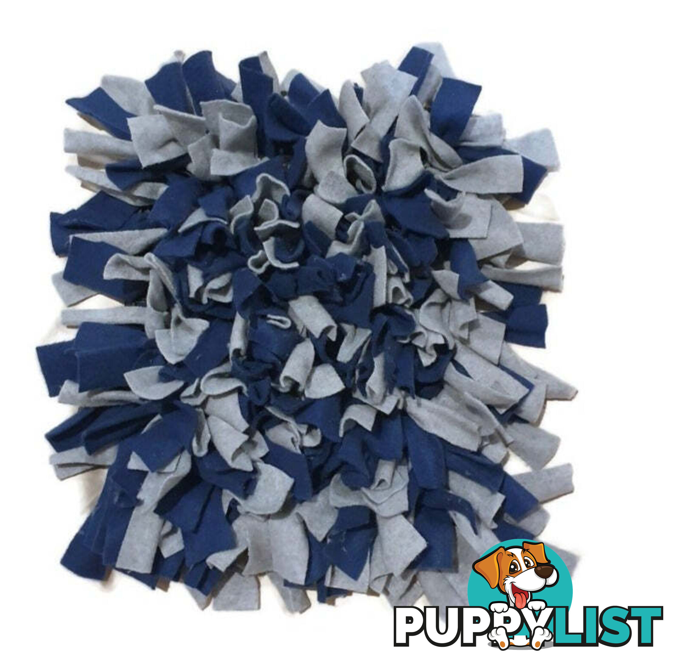 Snuffle Mats - Premium Heavy Duty Rubber Based - Pet Treat Play - Calms Anxiety - Slow Feeder - SNUFFLE-S-YLBK
