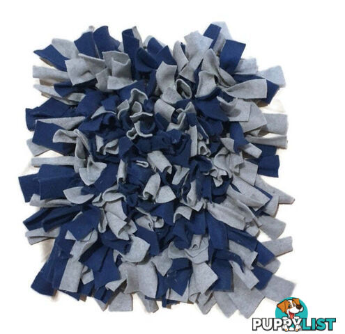 Snuffle Mats - Premium Heavy Duty Rubber Based - Pet Treat Play - Calms Anxiety - Slow Feeder - SNUFFLE-S-YLBK