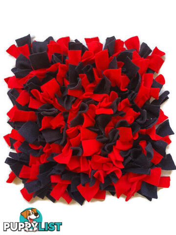 Snuffle Mats - Premium Heavy Duty Rubber Based - Pet Treat Play - Calms Anxiety - Slow Feeder - SNUFFLE-S-YLBK