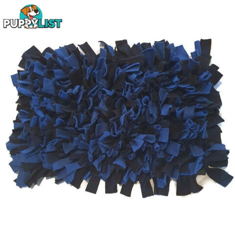 Snuffle Mats - Premium Heavy Duty Rubber Based - Pet Treat Play - Calms Anxiety - Slow Feeder - SNUFFLE-S-YLBK