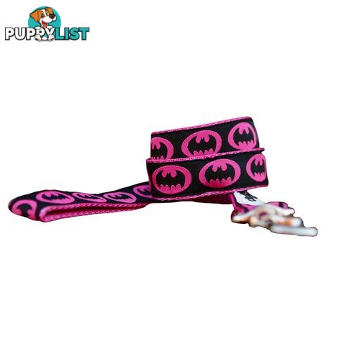 Batgirl Dog Lead / Dog Leash - Hand Made by The Bark Side - TBSLDBAT201.5