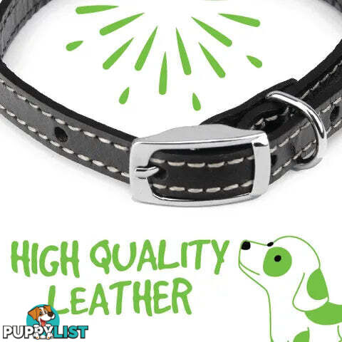 LEATHER COLLARS - BAINBRIDGE - BB-A7020-BRN