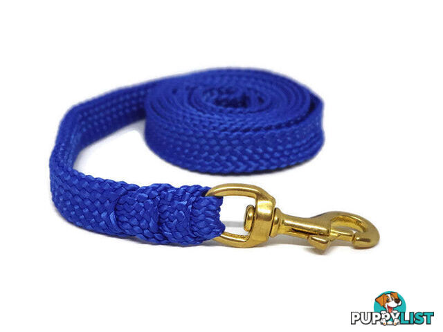 1.8m to 10m Long Dog Lead No Stitching Tough Yarnix 20mm Wide - YNXLD203SSPUR