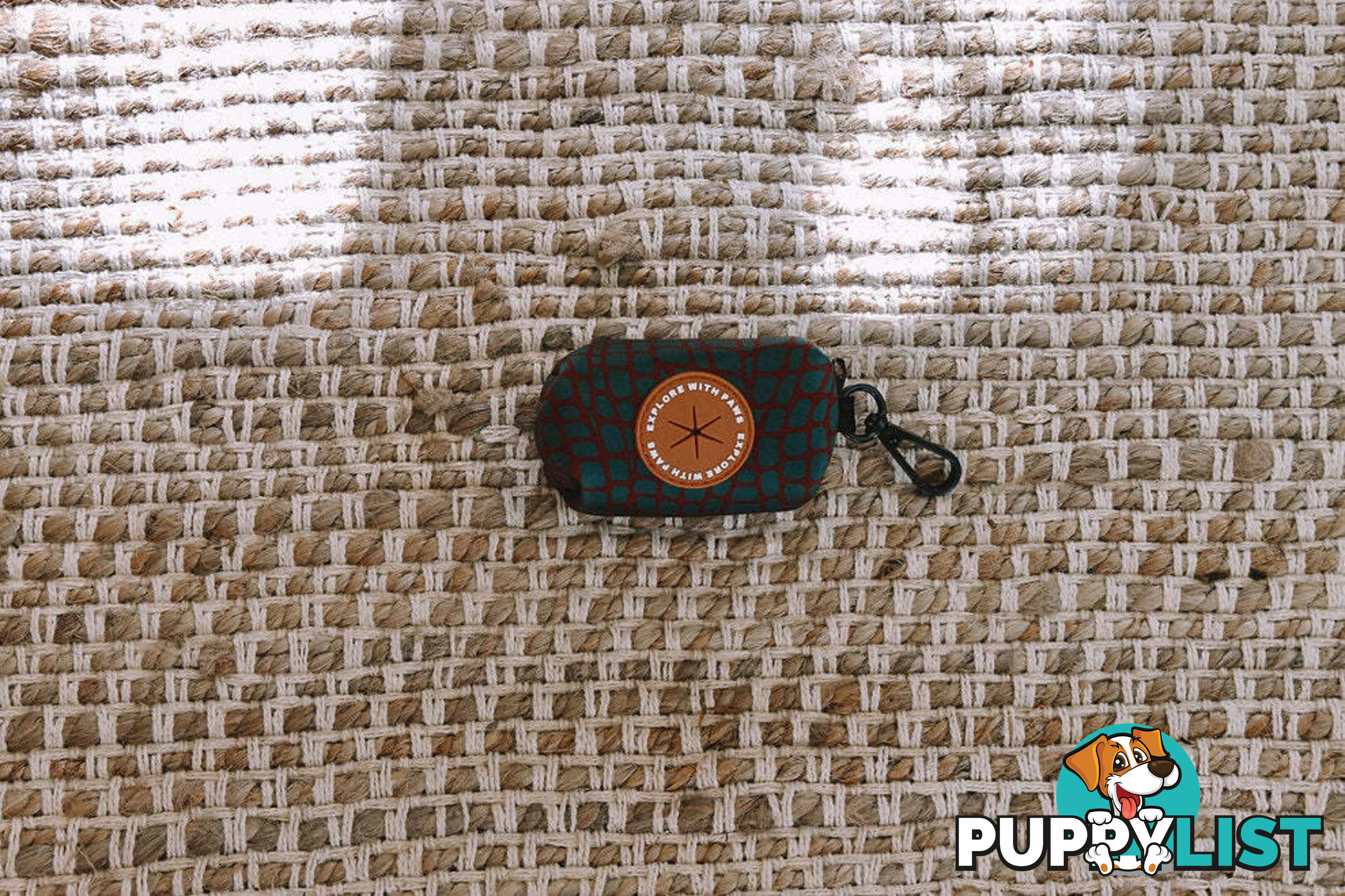 Designer Poop Bag Holder by Explore with Paws - EWPPOOTUR