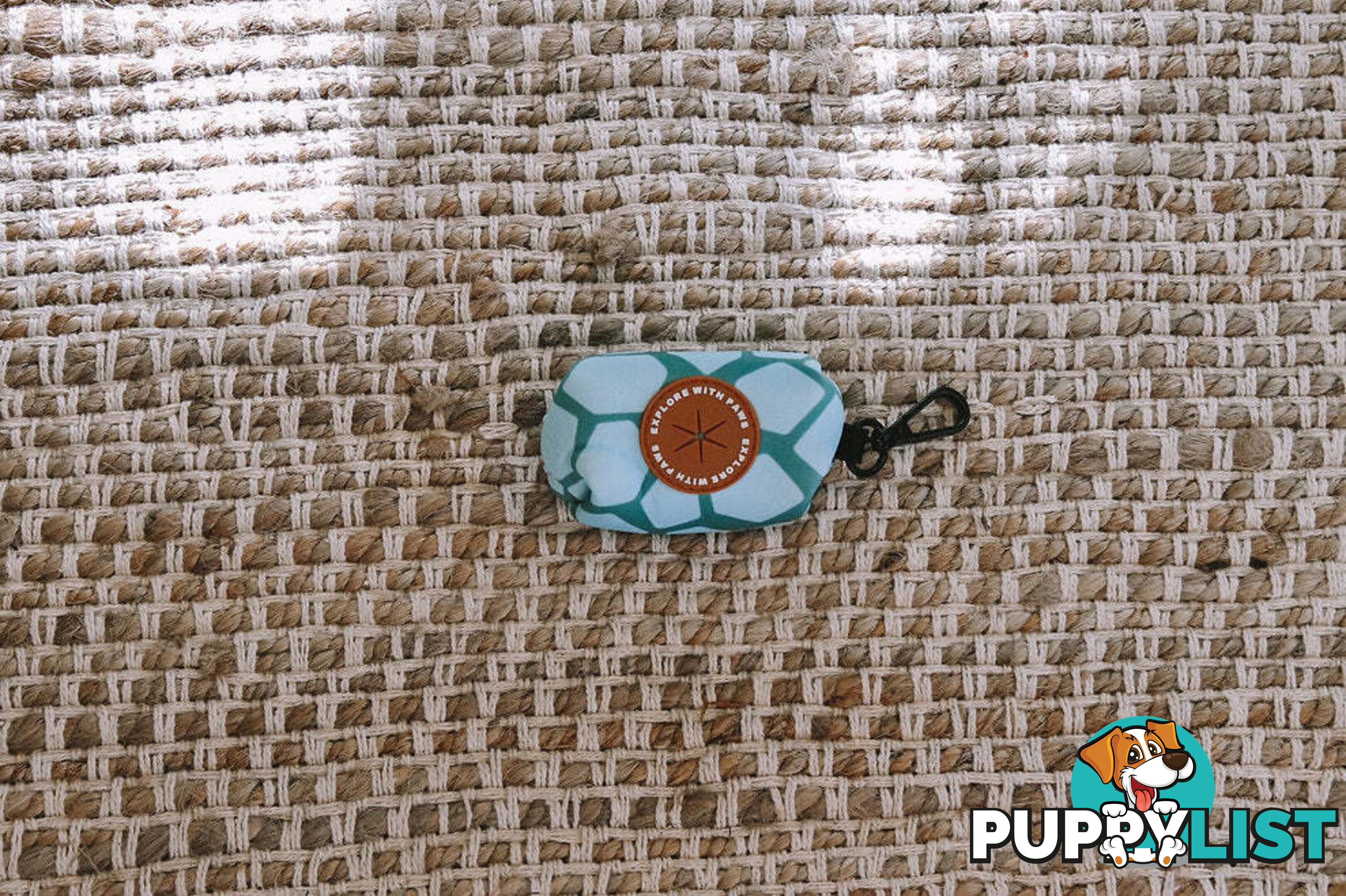Designer Poop Bag Holder by Explore with Paws - EWPPOOTUR