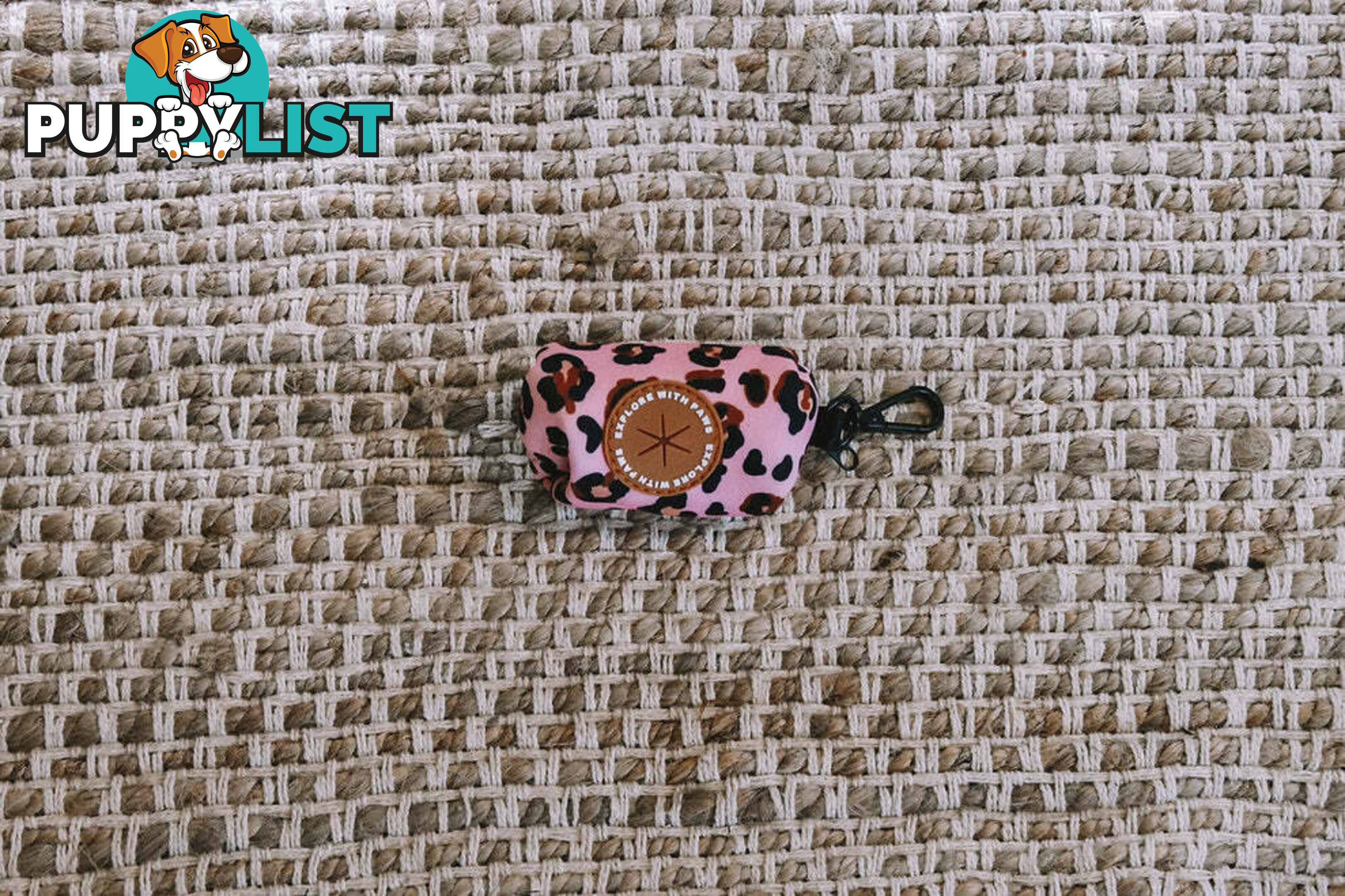 Designer Poop Bag Holder by Explore with Paws - EWPPOOTUR