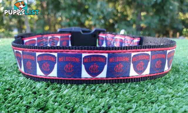 AFL Dog Collars, Footy - Aussie Rules - Moondidley Pets - MDPCOLAFLSRT