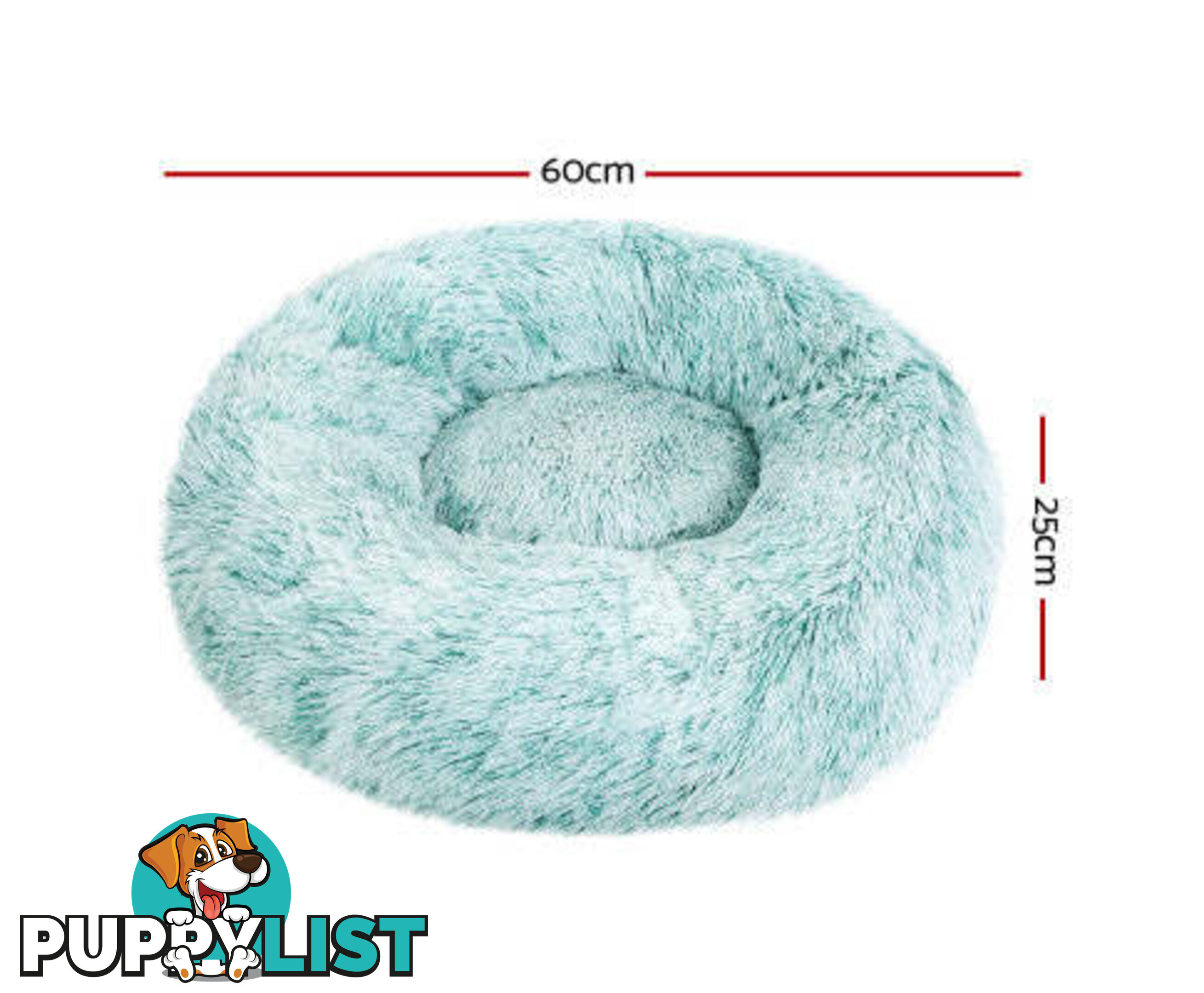 Pet Bed Dog Cat Calming Bed Sleeping Comfy Washable - PET-BED-D110-CO