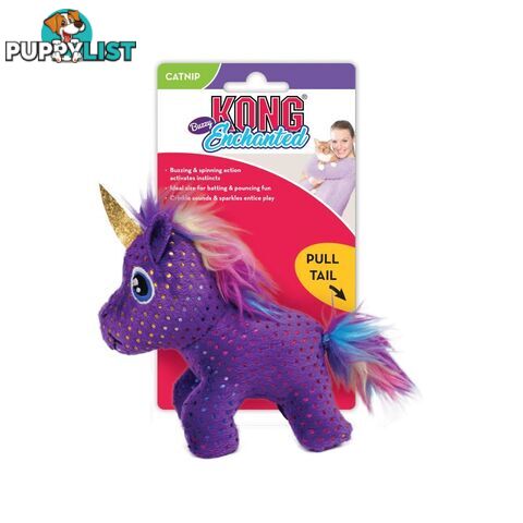 KONG Enchanted Buzzy Unicorn - AADFCKONGBUZZYUNICORN