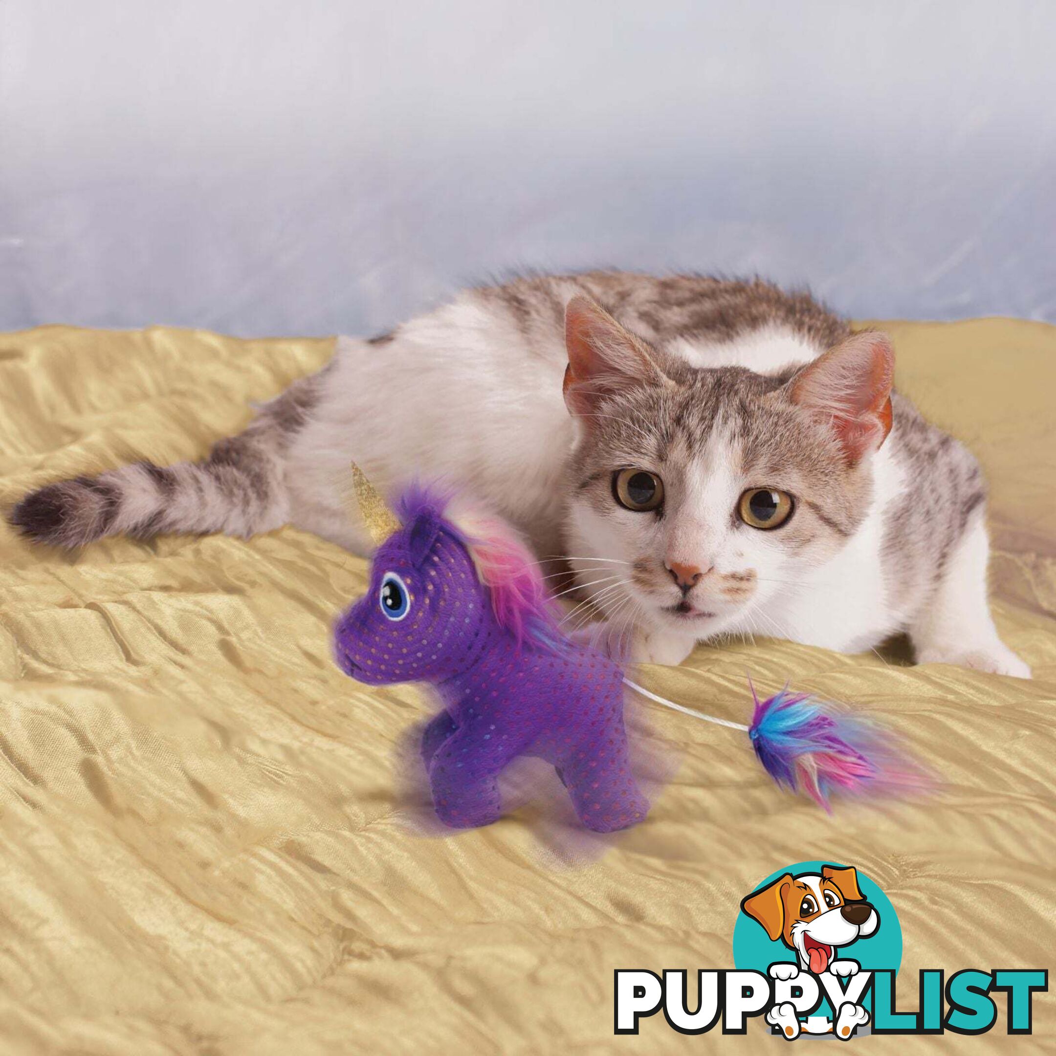 KONG Enchanted Buzzy Unicorn - AADFCKONGBUZZYUNICORN