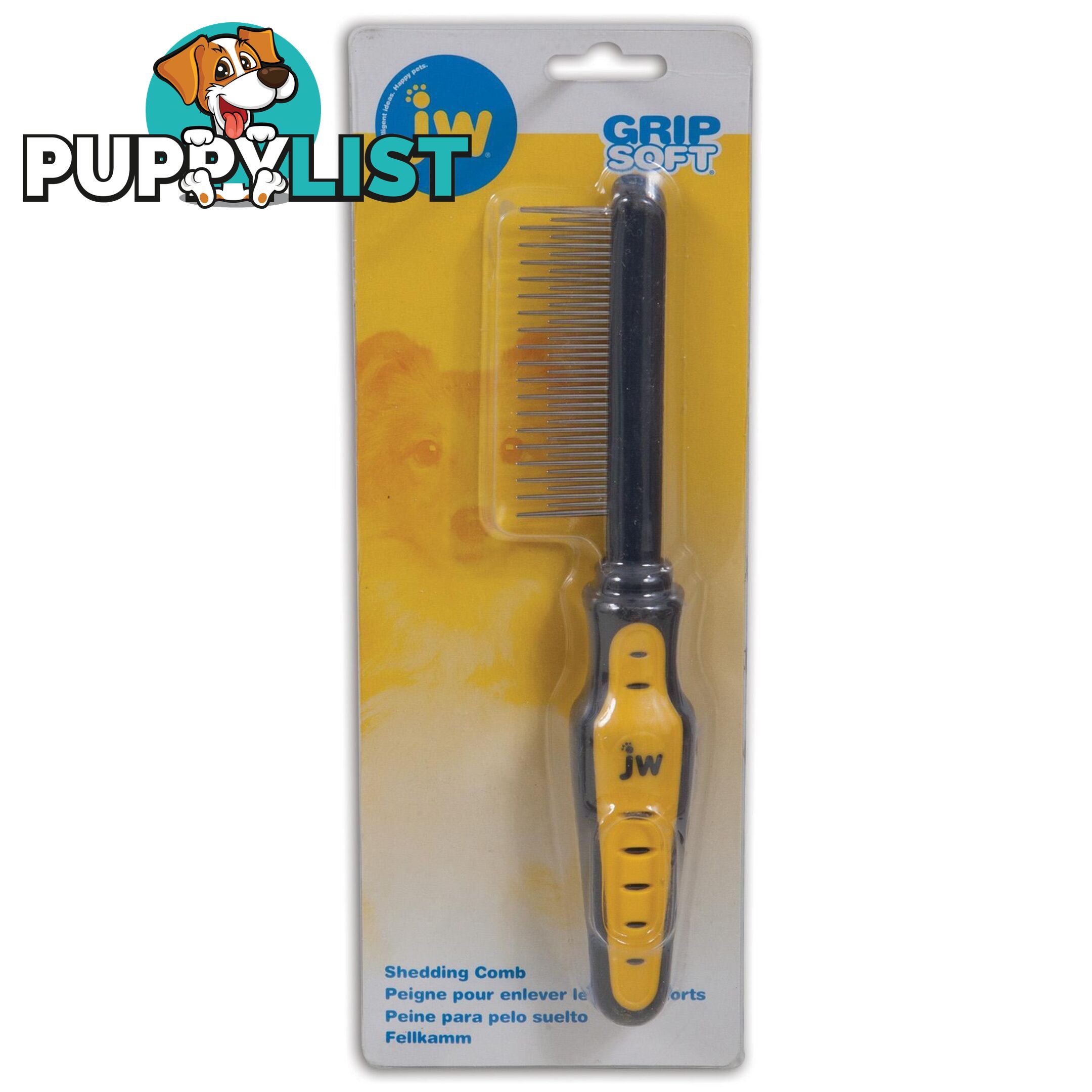 GripSoft SHEDDING COMB 22cm - PPP34-65022