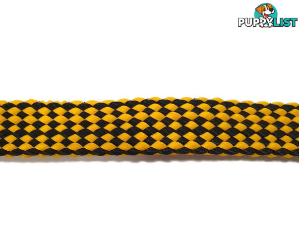 Yarnix No Stitching Soft Comfortable Belt - YNX-BELT20-BLKYEL-34