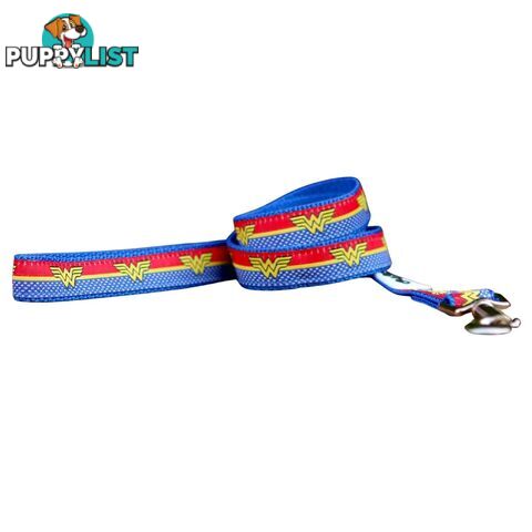 Wonder Woman Dog Lead / Dog Leash - Hand Made by The Bark Side - TBSLDWON201.5