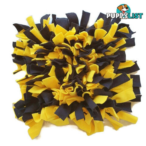 Snuffle Mats - Premium Heavy Duty Rubber Based - Pet Treat Play - Calms Anxiety - Slow Feeder - SNUFFLE-S-GNBK