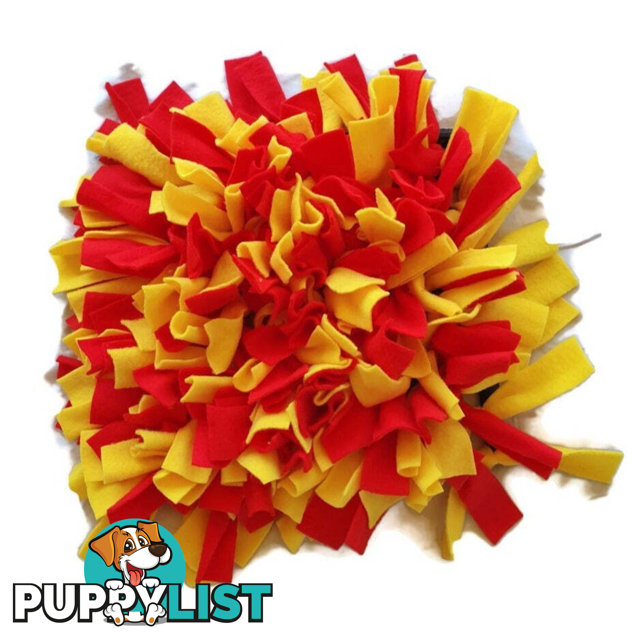 Snuffle Mats - Premium Heavy Duty Rubber Based - Pet Treat Play - Calms Anxiety - Slow Feeder - SNUFFLE-S-GNBK