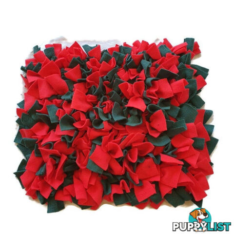 Snuffle Mats - Premium Heavy Duty Rubber Based - Pet Treat Play - Calms Anxiety - Slow Feeder - SNUFFLE-S-GNBK