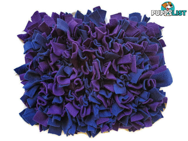 Snuffle Mats - Premium Heavy Duty Rubber Based - Pet Treat Play - Calms Anxiety - Slow Feeder - SNUFFLE-S-GNBK