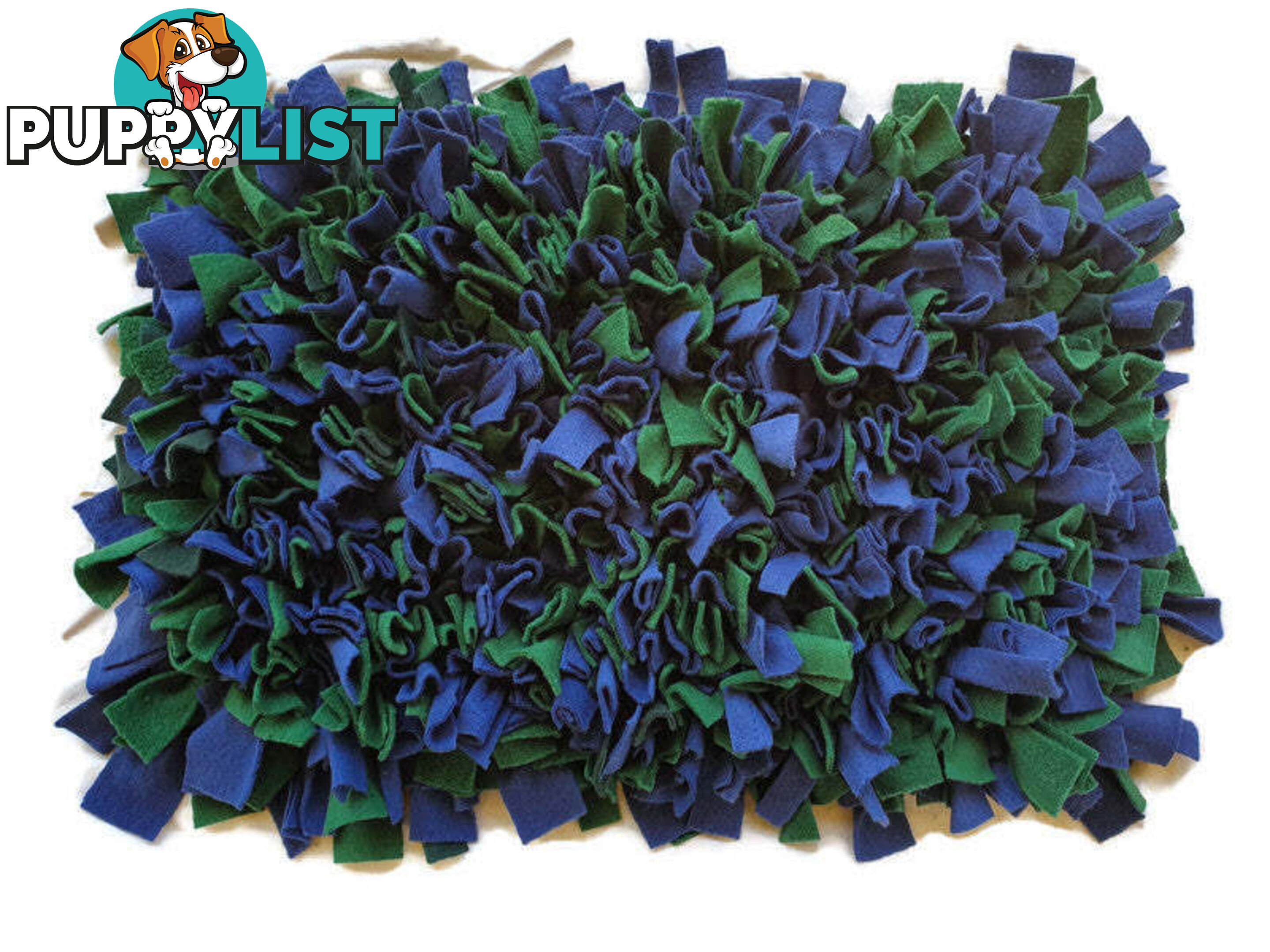 Snuffle Mats - Premium Heavy Duty Rubber Based - Pet Treat Play - Calms Anxiety - Slow Feeder - SNUFFLE-S-GNBK