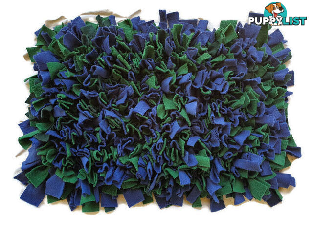 Snuffle Mats - Premium Heavy Duty Rubber Based - Pet Treat Play - Calms Anxiety - Slow Feeder - SNUFFLE-S-GNBK