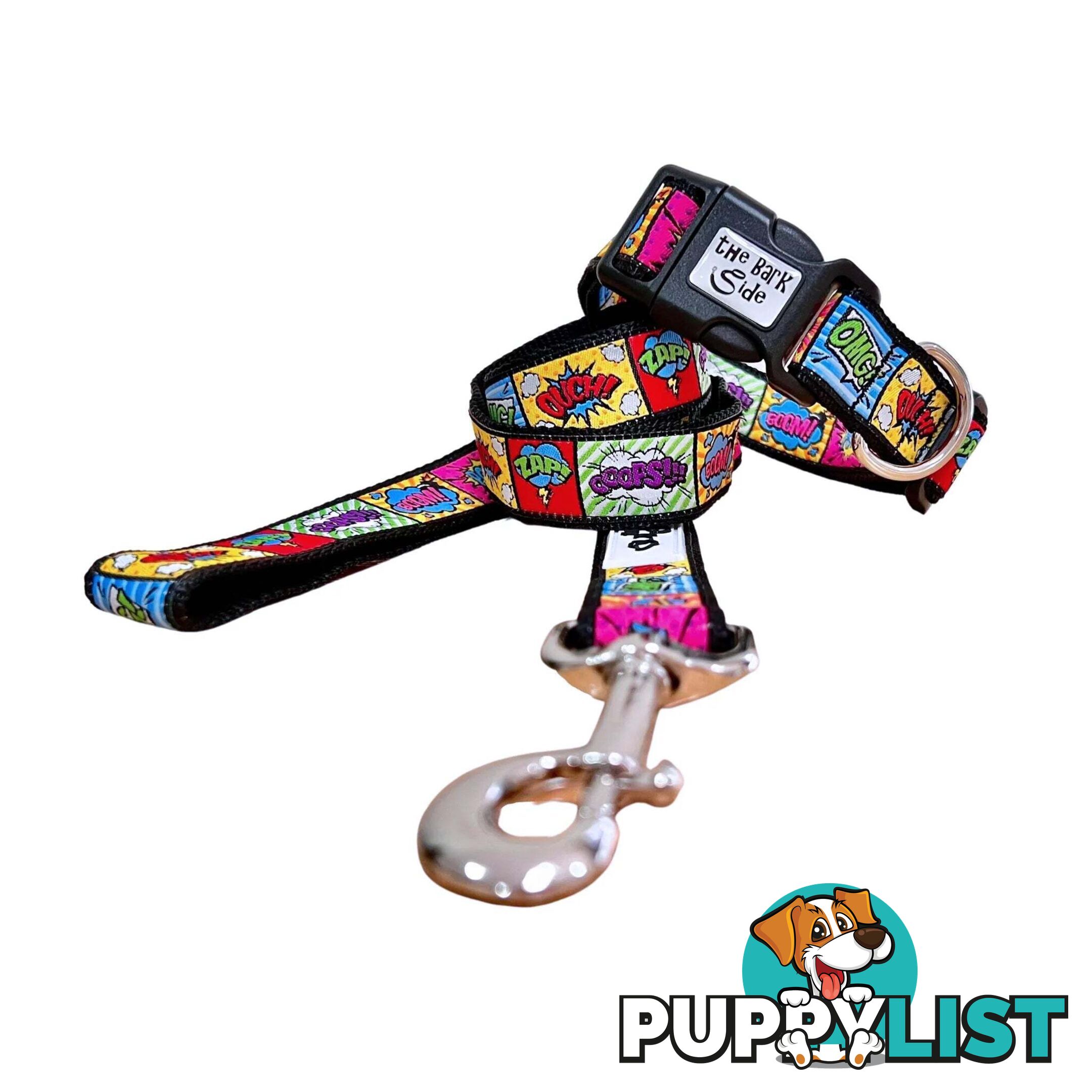 Comic Mania Dog Lead / Dog Leash - Hand Made by The Bark Side - TBSLDCOM201.5