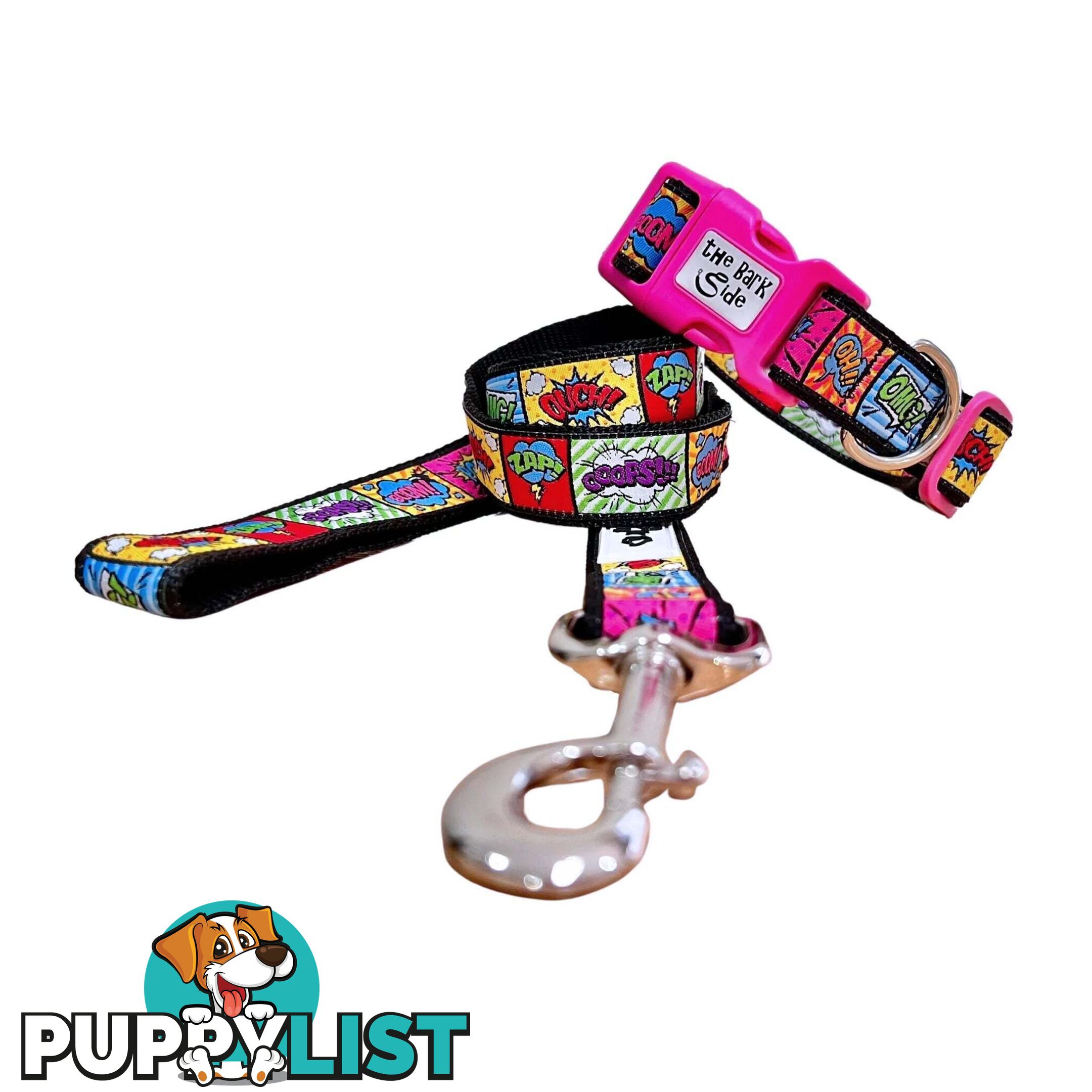 Comic Mania Dog Lead / Dog Leash - Hand Made by The Bark Side - TBSLDCOM201.5