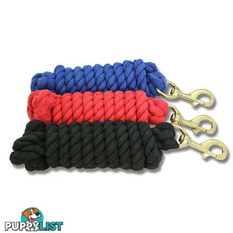 COTTON LEAD ROPE - BAINBRIDGE - BB-A2133-BLK