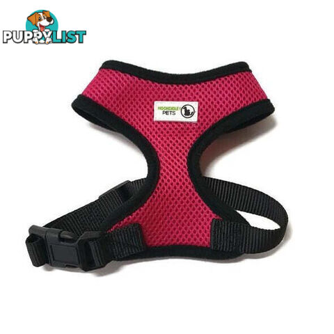 Pet Harness Soft Air Mesh Padded Adjustable  - Moondidley Pets - MDPHARMESXLNVY