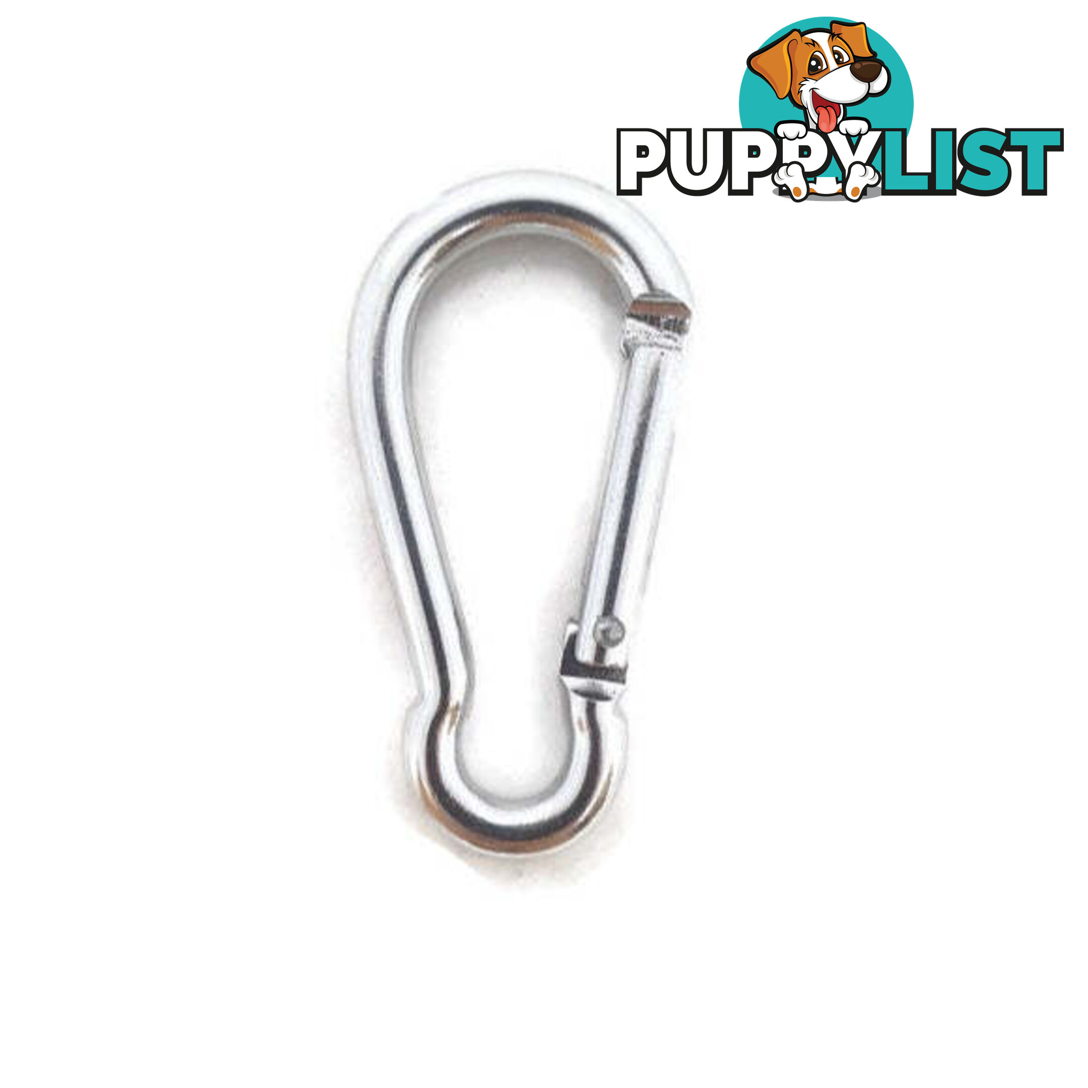 Snap Hook Carabiner - 6mm Aluminium - BNCARALUBLU