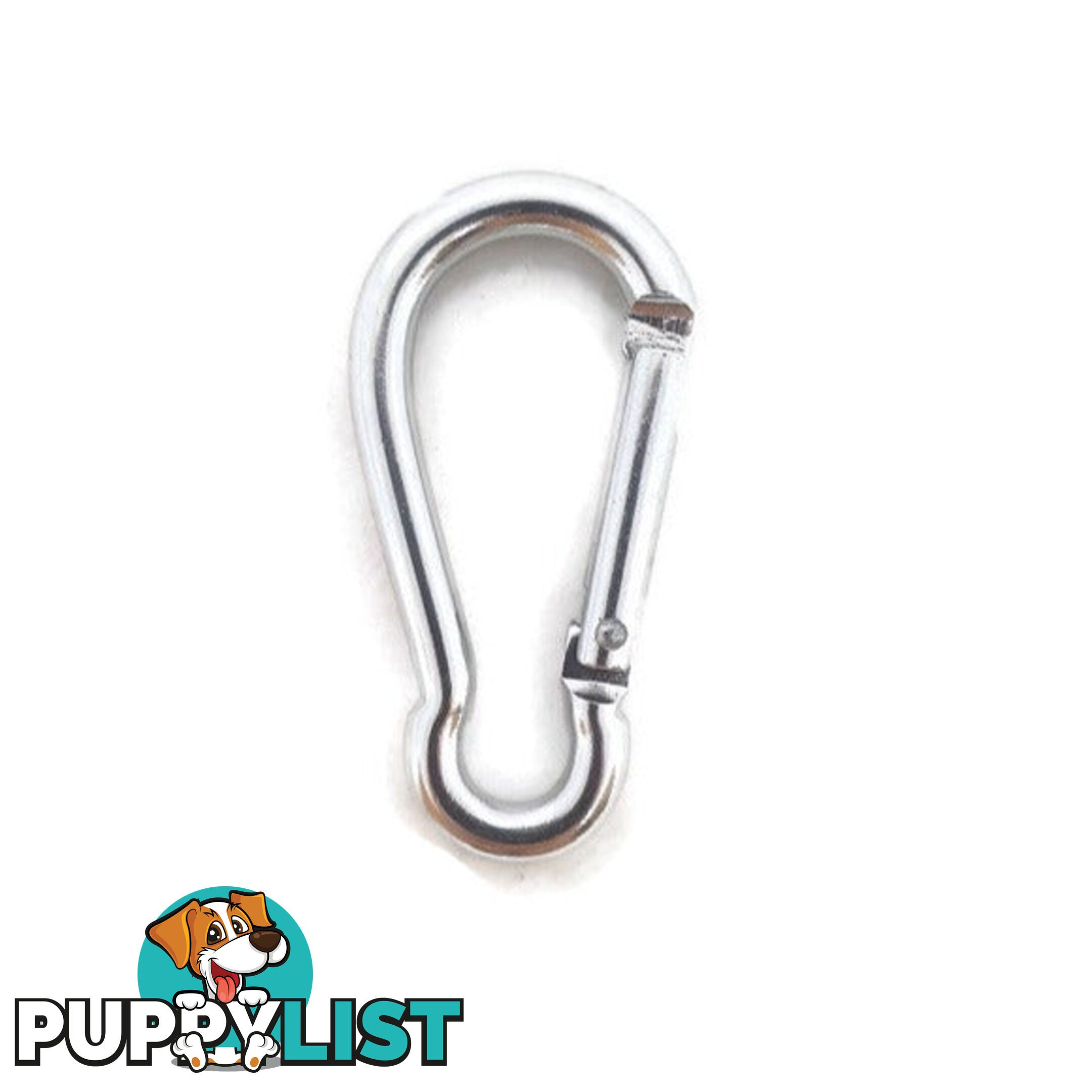 Snap Hook Carabiner - 6mm Aluminium - BNCARALUBLU