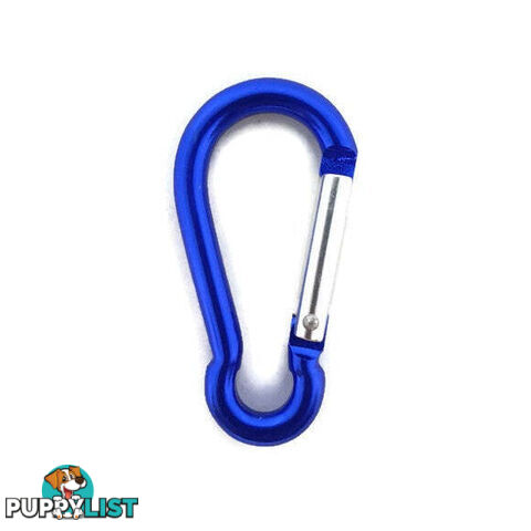 Snap Hook Carabiner - 6mm Aluminium - BNCARALUBLU