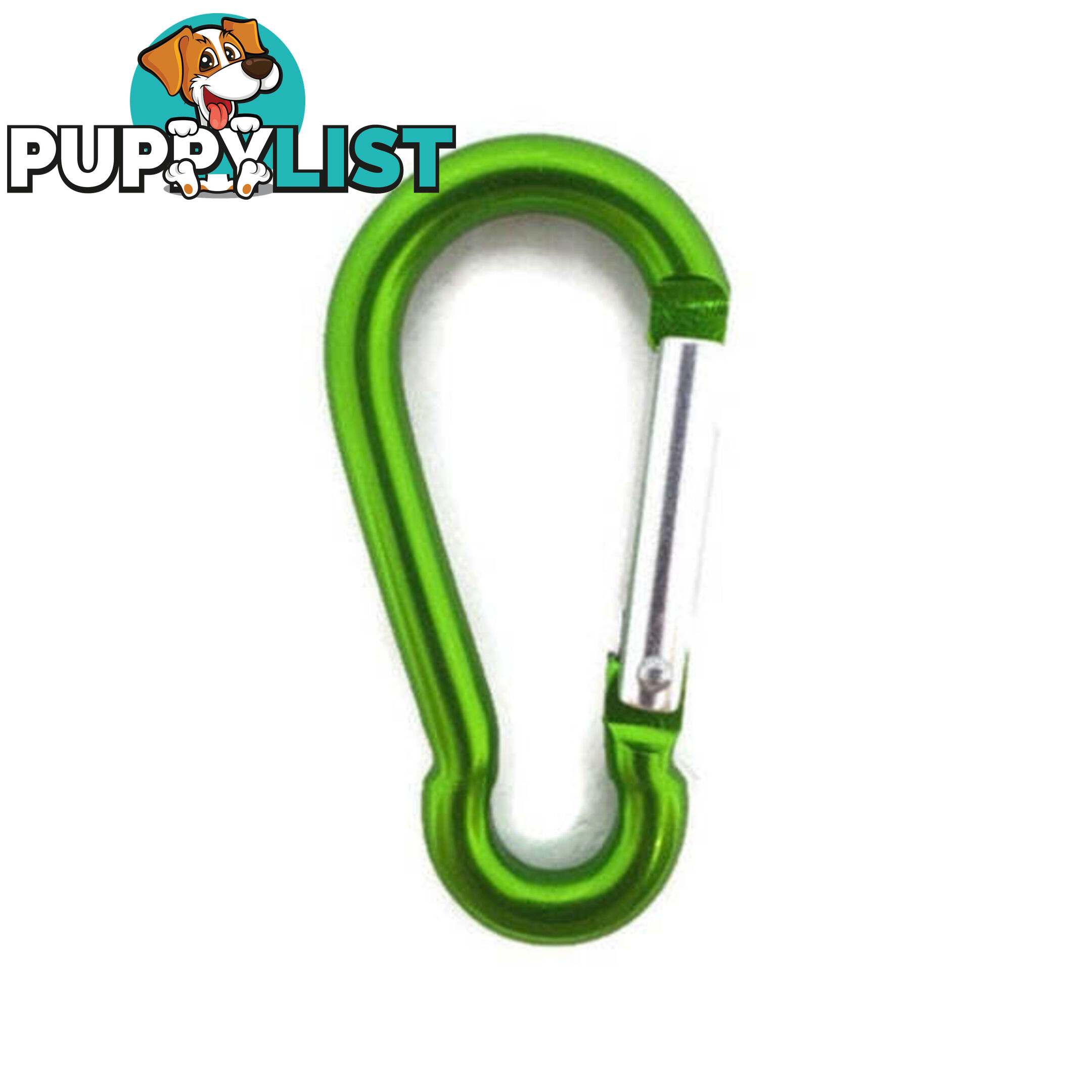 Snap Hook Carabiner - 6mm Aluminium - BNCARALUBLU