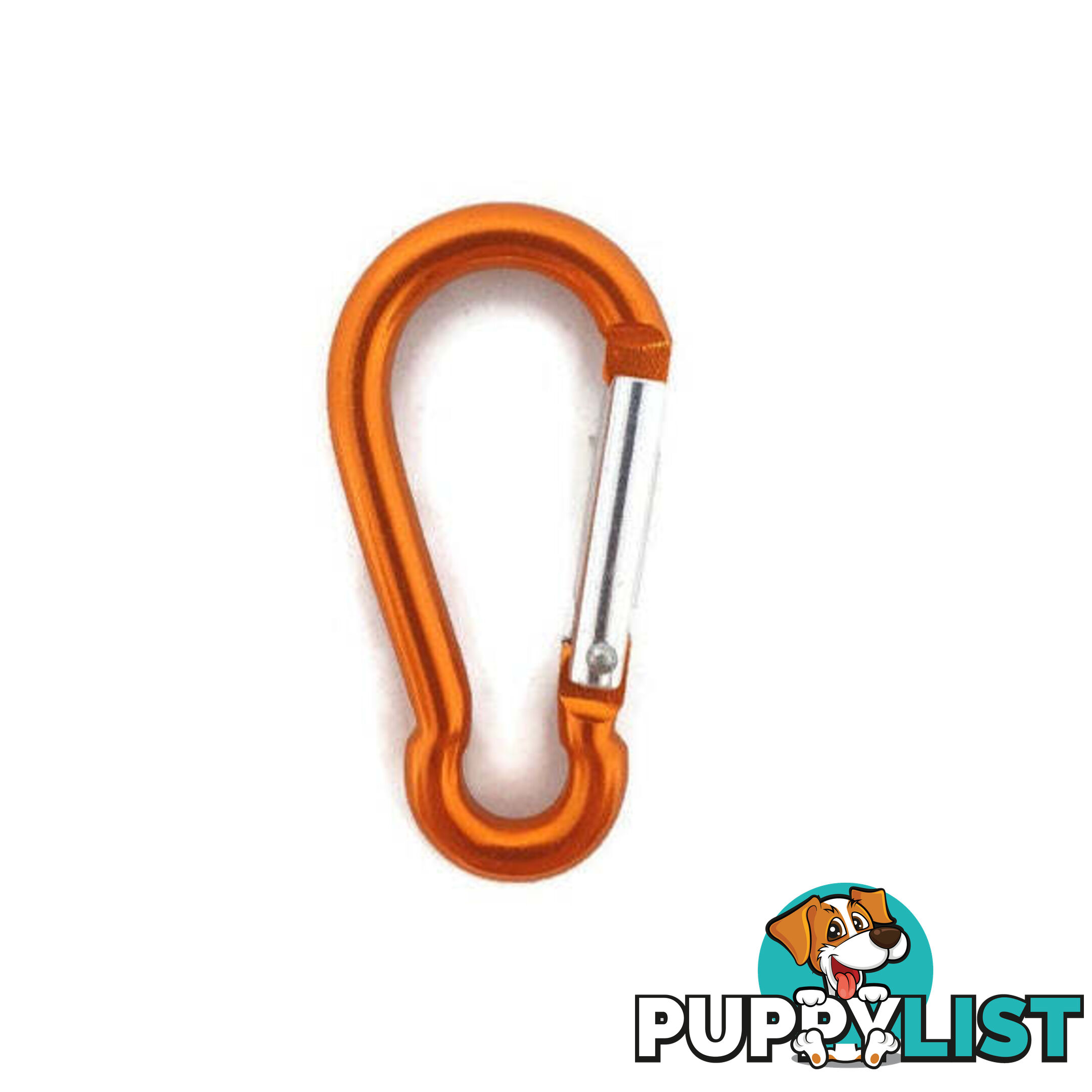 Snap Hook Carabiner - 6mm Aluminium - BNCARALUBLU