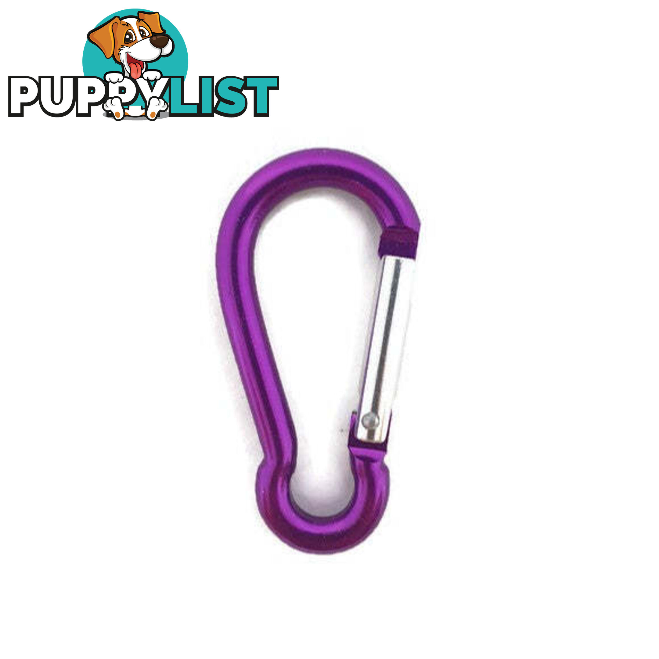 Snap Hook Carabiner - 6mm Aluminium - BNCARALUBLU