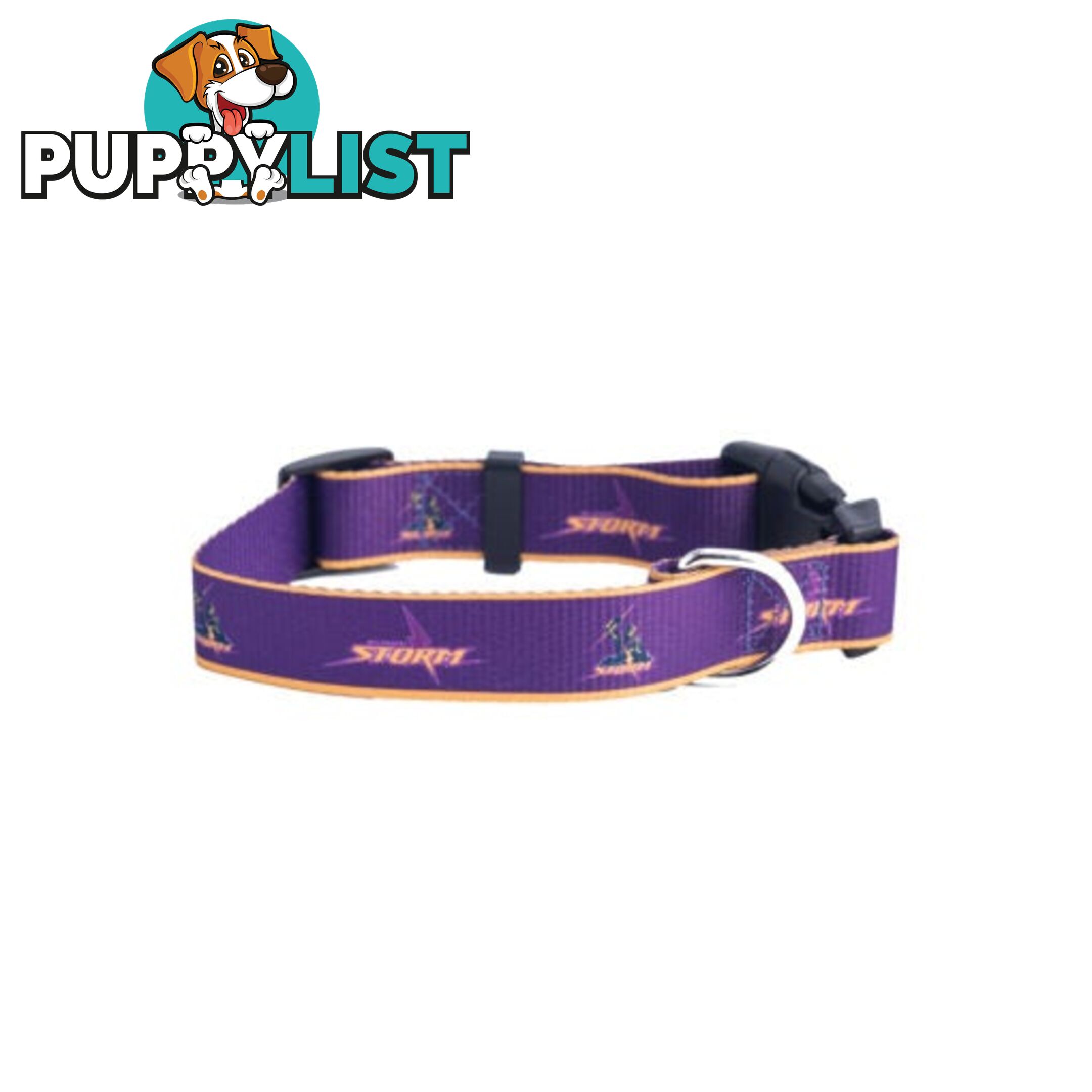 Dog Collars - NRL Footy Pets - FP-COL-M-TIG