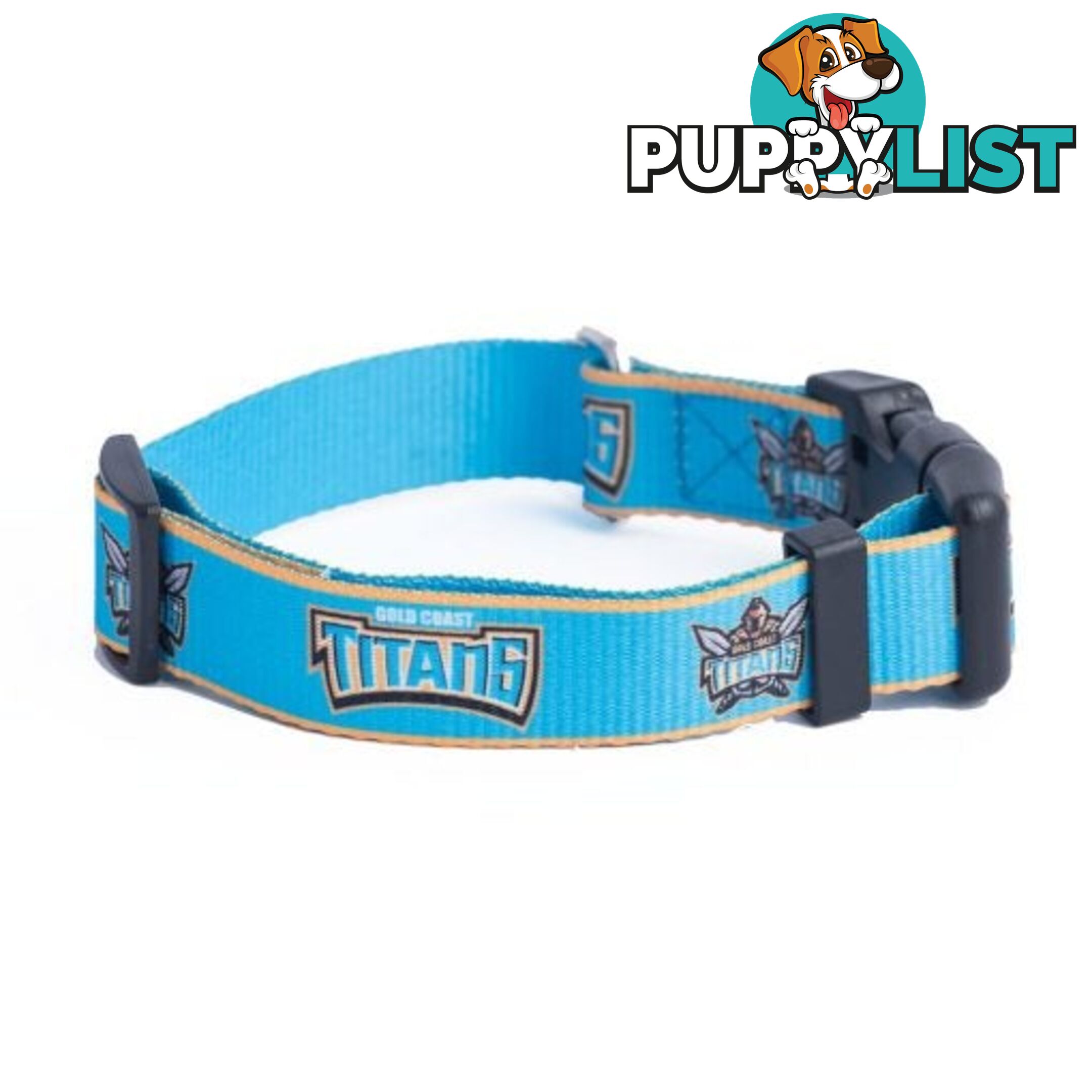 Dog Collars - NRL Footy Pets - FP-COL-M-TIG