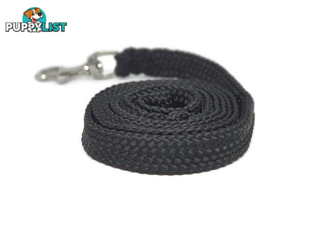 1.8m to 10m Long Dog Lead No Stitching Tough Yarnix 20mm Wide - YNXLD205BRRED