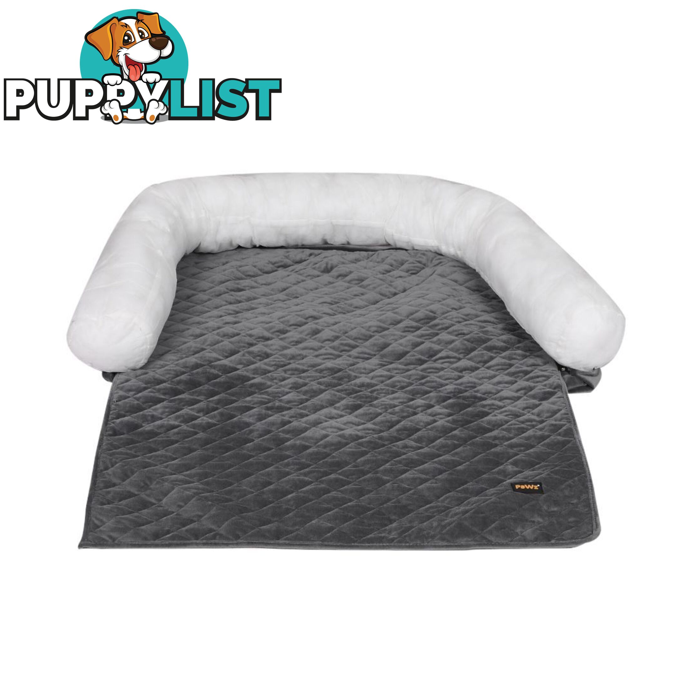 Pet Protector Sofa Cover Dog Cat Waterproof Couch Cushion Slipcovers PaWz - WB-PT1123-L-GY