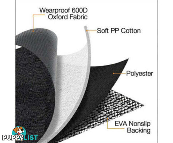 Premium Pet Back Car Seat Cover Hammock NonSlip Protector Zipper Mat Cat Dog Pet - V201-FDZ2353BL8AU