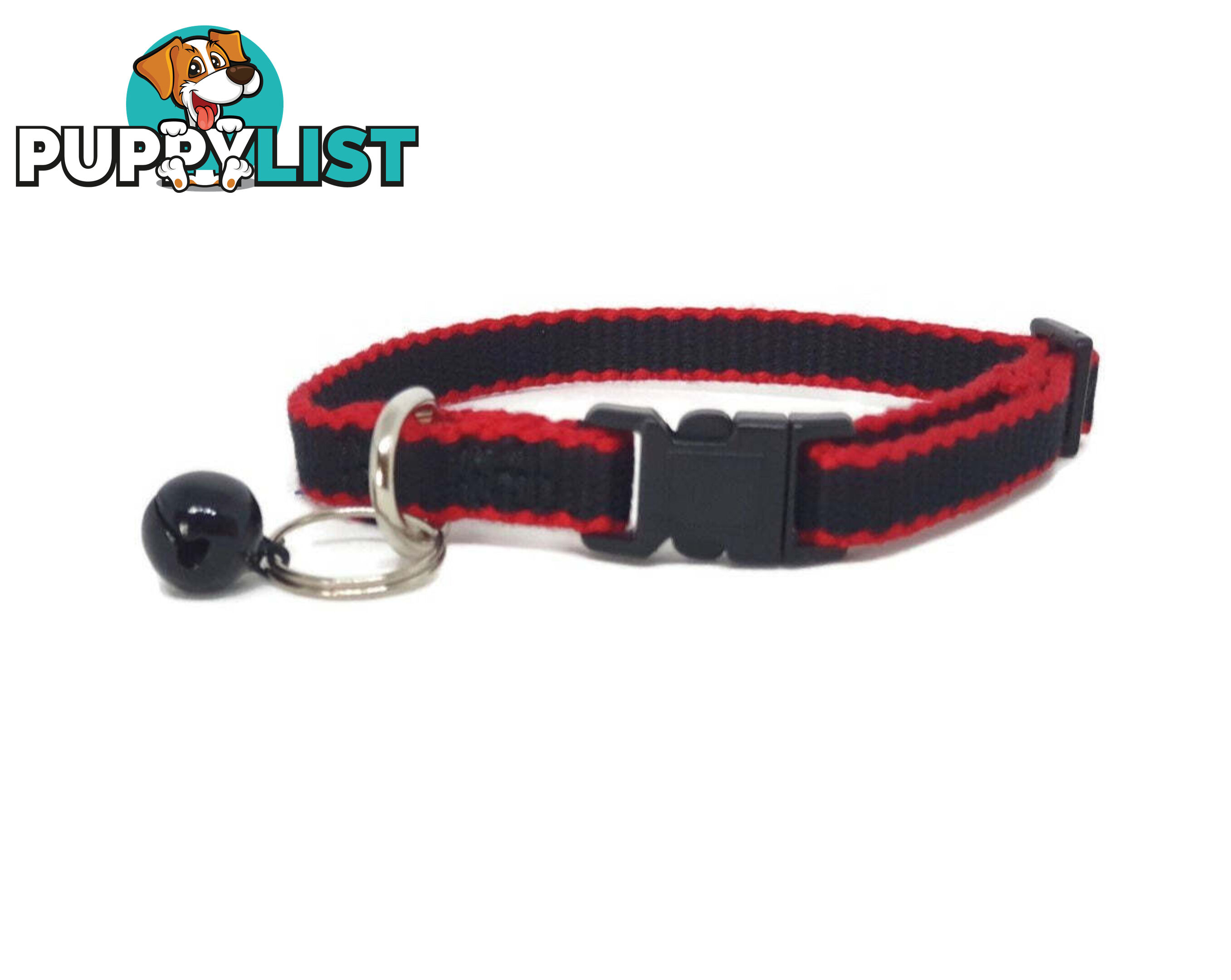 100% Pure Bamboo Fibre Cat Collar Plastic Buckle - Moondidley Pets - MDPCOLCATPUR